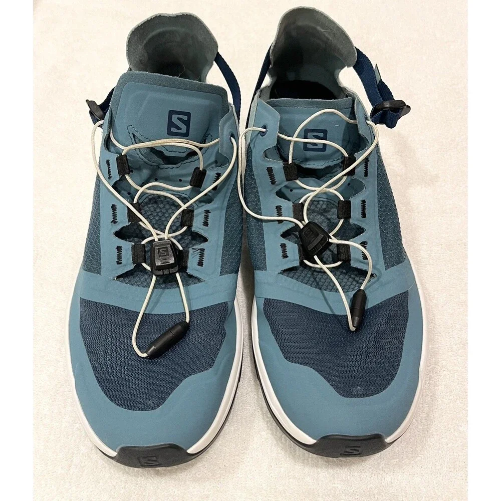 Salomon Techamphibian 4 (TA4) Women’s 10 Blue Water Hiking Trail Shoes Contagrip